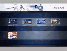 Tablet Screenshot of medicalis.de