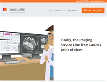 Tablet Screenshot of medicalis.com