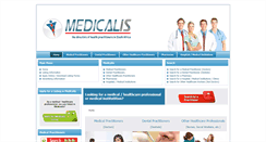 Desktop Screenshot of medicalis.co.za