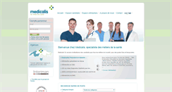 Desktop Screenshot of medicalis.ch